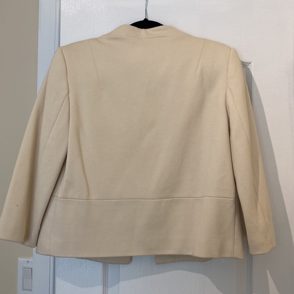 MANGO Suit Jacket Cream USM - Picture 4 of 4